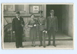 Y6960/ Soldat Heiratet  Hochzeit Standesamt Foto AK Ca.1940 - Weltkrieg 1939-45