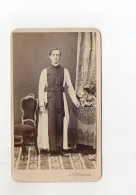 Y5399/ CDV Foto Pastor Pfarrer Atelier Pohlnisch, Krems  Ca.1875 - Otros & Sin Clasificación