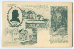 T3430/ Friedrich Schiller  100. Todestag - 1. Heimatjahre AK 1905 - Andere & Zonder Classificatie