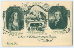 T3431/ Friedrich Schiller  100. Todestag - 3. Eigener Herd  AK 1905 - Sonstige & Ohne Zuordnung