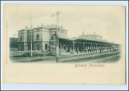 T2667/ Bahnhof Herbesthall Grenze Deutschland - Belgien AK Ca.1900 - Altri & Non Classificati