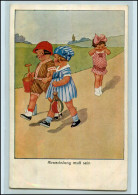 Y4328/ Abwechslung Muß Sein.  Mädchen Kinder AK Ca.1912 - Autres & Non Classés