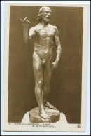 Y3994/ Skulptur A. Rodon - St. Jean Baptiste, Museum Luxemburg Foto AK Ca.1920 - Sculptures