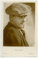 T1170/ Rauchen Schauspieler Willy Fritsch Mit Zigarette Foto Ross AK Ca.1935 - Altri & Non Classificati