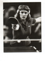 C2039/ Tischtennis Susanne Wenzel DM In Münster 1983 Pressefoto 21,5 X 16,5 Cm - Unclassified