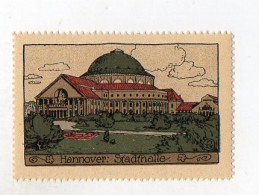 Y3911/ Reklamemarke Hannover Steinzeichnung Litho Ca.1912 - Hannover