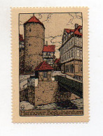 Y3907/ Reklamemarke Hannover Steinzeichnung Litho Ca.1912 - Hannover