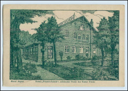 T095/ Kiel-Heikendorf Hotel Friedrichshöh Künstler AK Ca.1920 - Kiel