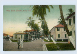N9809/ Cristobal  Third Street  Canal Zone Panama AK Ca.1912  - Autres & Non Classés