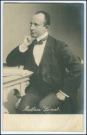 Y2966/ Schauspieler Mathieu Lorent  Theater Foto AK Ca.1900 Hamburg - Künstler