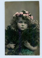 X1K64/ Mädchen Mit Kopfschmuck Blumenkranz NPG Foto AK 1905 - Altri & Non Classificati