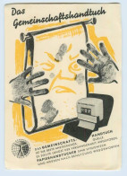 W9V88/ Papierhandtuchhalter Werbung Papierhandtücher Ca.1960 AK - Advertising