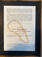 Madame Paul Hanquet Nee Laurence Palmers *1874 Hasselt +1951 Liege Dallemagne Regout De Brouwer Gourdet Hennekinne - Obituary Notices