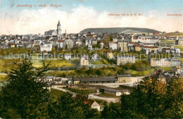 73851412 Annaberg -Buchholz Erzgebirge Stadtpanorama Blick Gegen Poehlberg Und G - Annaberg-Buchholz