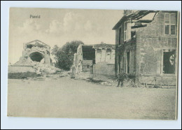 N3039/ Pareid  Westl. Kriegsschauplatz AK 1918 1. Weltkrieg Frankreich - Oorlog 1914-18