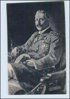 Y209/ Kaiser Wilhelm Als Großadmiral W. Stöwer AK  Wohlfahrts-Karte  WK1 - War 1914-18