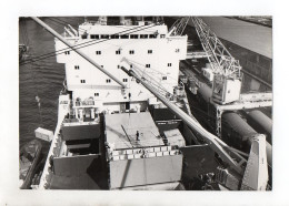 C1458/ Blick Auf Schiffsdeck Blohm & Voss AG Hamburg Foto Ca. 1965 23,5 X 16 Cm - Koopvaardij