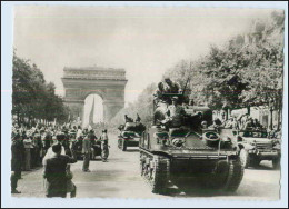 Y1633/ Paris 1944 Tanks Of The Leclerc Division Panzer AK Frankreich - Other & Unclassified