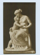 H153/ Skulpturen Foto AK Amor Und Die Muse  Ca.1912 - Sculpturen