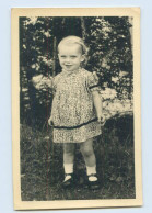 X1J78/ Kleines Hübsches Mädchen Privat Foto AK Ca. 1935 - Sonstige & Ohne Zuordnung