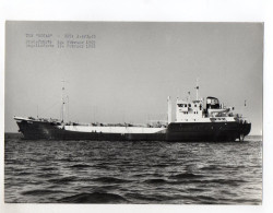 C1242/ Frachter Handelsschiff TMS Rocas Probefahrt 1965 Foto 24 X 17 Cm - Commercio