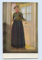 K280/ Jugend-Postkarte AK Von P. Hoecker  Holländische Mädchen Ca.1912 - Mailick, Alfred