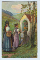 W3V13/ Schwarzwälder Leben Trachten AK Fr. Reiss 1911 Verlag: Elchlepp - Autres & Non Classés