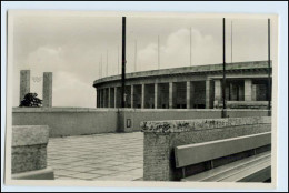 W1F78/ Olympiade Blick Vom Schwimmstadion Aufs Osttor Berlin Foto AK - Olympische Spelen