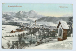 W1C11/ Oberösterreich Windisch-Garsten Winterbild 1908 AK - Autres & Non Classés