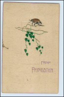 W1A77/ Pfingsten Maikäfer Prägedr. 1910 - Pentecost