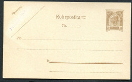 Rohrpost-Postkarte RP22 Postfrisch 1904 Kat.20,00€ - Briefkaarten