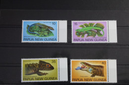 Papua Neuguinea 337-340 Postfrisch Reptilien #WR644 - Papua Nuova Guinea