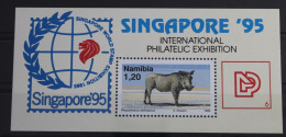 Namibia Block 23 Mit 802 Postfrisch Warzenschwein #WR660 - Namibia (1990- ...)