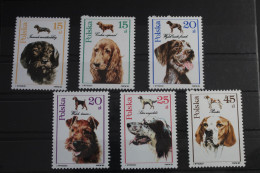 Polen 3197-3202 Postfrisch Hunde #WR624 - Sonstige & Ohne Zuordnung