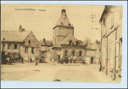 P2S76/ Coucy-le-Chateau - Rathaus AK 1. Weltkrieg 1917 - Autres & Non Classés