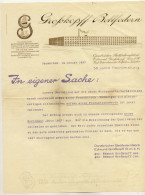 C490/ Briefkopf Rechnung Großkopf Bettfedern Osnabrück 1927 - Other & Unclassified