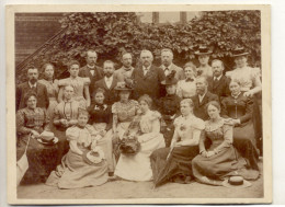 W7G25/ Kabinettfoto Feine Frauen Und Männer  Kleidung Hut Ca.1905 - Autres & Non Classés