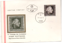 Österreich 1966 MiNr.: 1205 Hoffmann Ersttag; Austria FDC Scott: 760  YT: 1040 Sg: 1467 - FDC