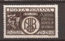 LP 157 Romania -1943 - AGIR, Nestampilat - Andere & Zonder Classificatie