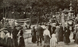 LANCS - SOUTHPORT - MUNICIPAL GARDENS - ANIMATED 1911  La4433 - Southport