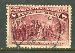 -USA-"1893-"Columbus Restored To Favor" USED - Gebraucht