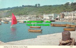 R520430 Sailing In The Harbour. Lyme Regis. D4C. Harvey Barton - Monde