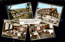 73850853 Oppenau Panorama Renchtal Gasthof Pension Zum Schluessel Oppenau - Oppenau