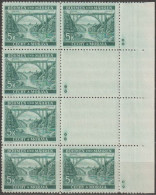 053/ Pof. 45, Green; "shoe", Plate Mark ** - Unused Stamps