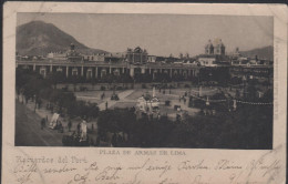 Lima Plaza De Armas Y Gobernación.Rara - Perú