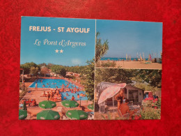 Carte LE PONT D'ARGENS CAMPING CARAVANING  FREJUS ST AYGULF - Frejus