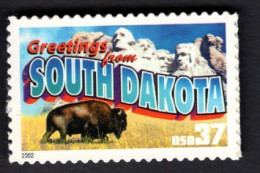 2017247840 2002  SCOTT 3736 (XX) POSTFRIS MINT NEVER HINGED - GREETINGS FROM AMERICA - SOUTH DAKOTA - Nuevos