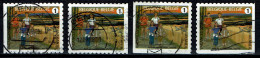 België OBP 3793 - Walking  Self Ahhesive From Booklet - Complete - Used Stamps