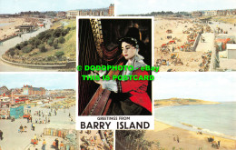 R520838 Greetings From Barry Island. Promenade And Gardens. The Beach. Welsh Nat - Monde