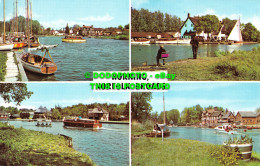 R520851 Horning. Norfolk Broads. Multi View. Postcard - Monde